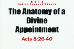 anatomy of a divine appt