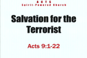salvation for the terrorist