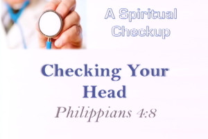 checking your head
