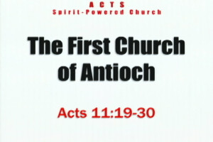 first church of Antioch