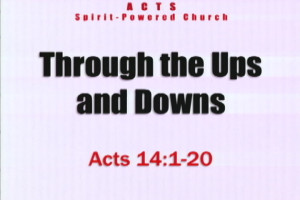 through the ups and downs