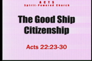 Good ship Citizenship